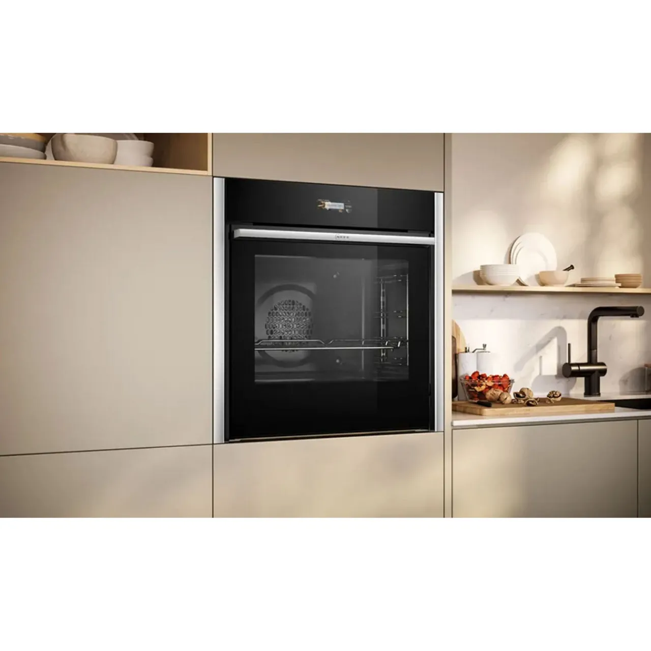 Best NEFF N70 Built-in Single Oven 71L Stainless Steel