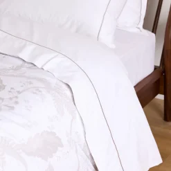 Fashion FOXFORD Nacre Rolenio Flat Sheet White