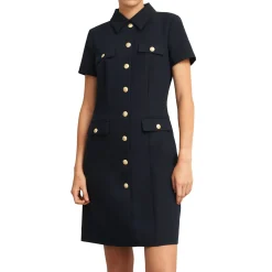 Nadiya Utility Mini Shirt Dress