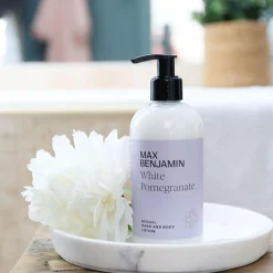 Fashion MAX BENJAMIN Natural Hand Lotion White Pomegranate 300ml