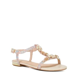 Online DUNE LONDON Nature Floral T-bar Sandals