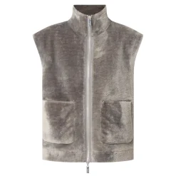 Naval Reversible Faux Fur Gilet