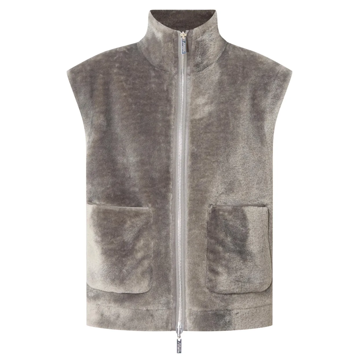 Naval Reversible Faux Fur Gilet