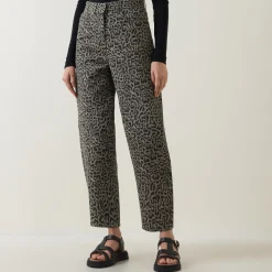 Neoma Leopard Straight Leg Jeans