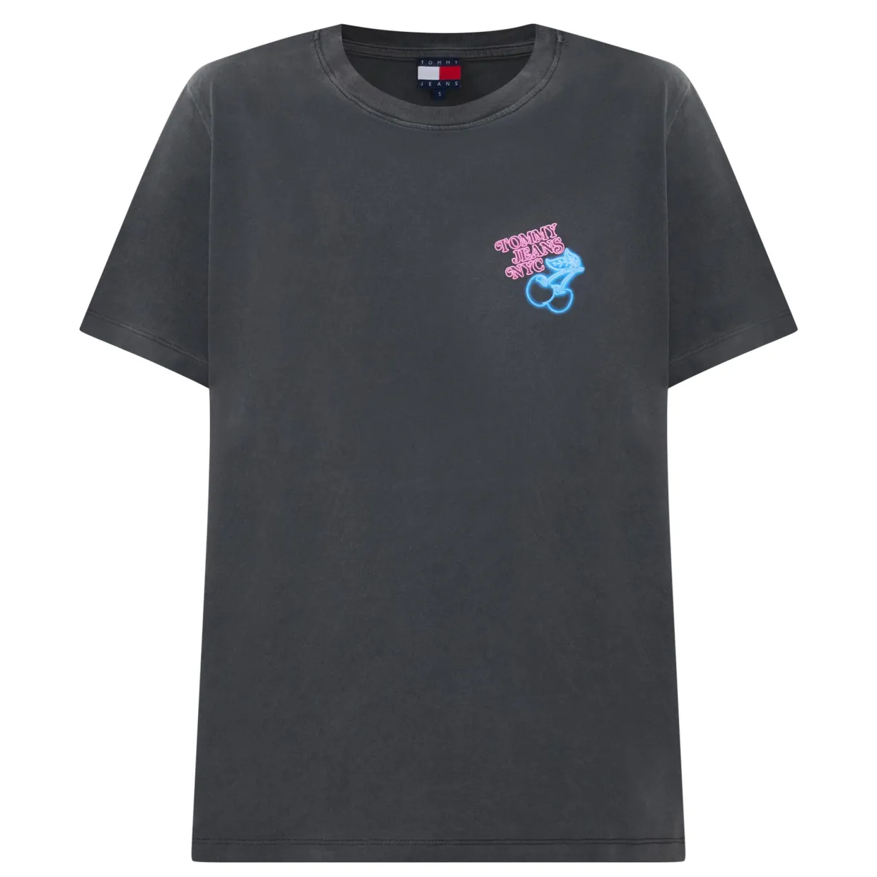 Neon Cherry Logo T-Shirt