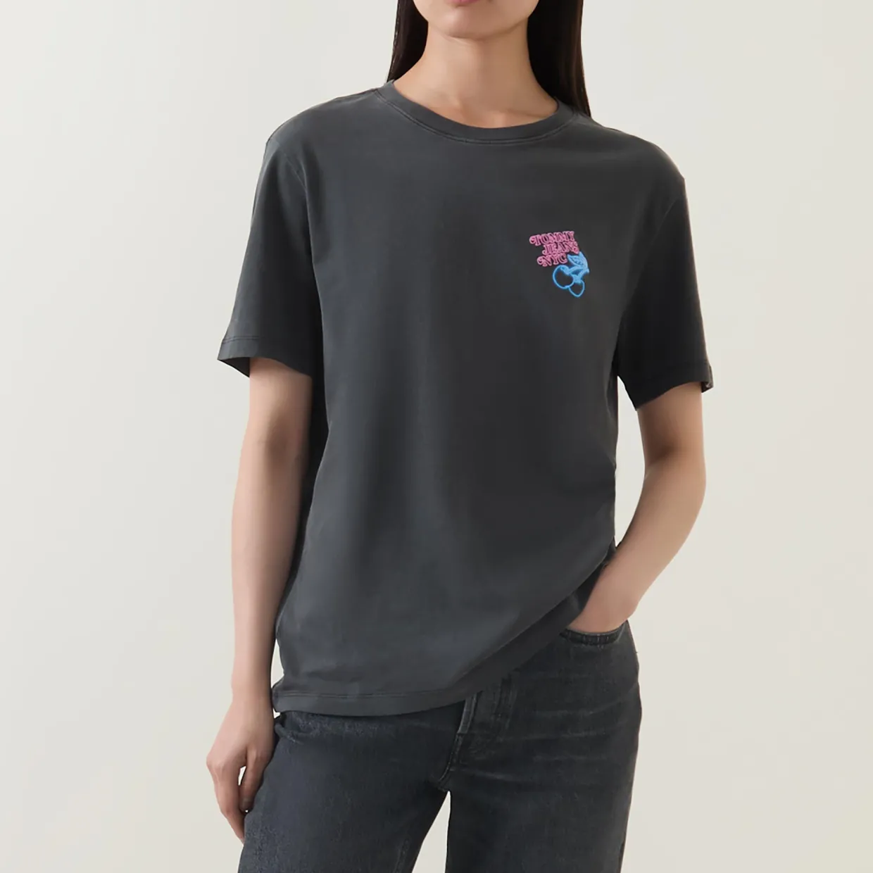 Neon Cherry Logo T-Shirt
