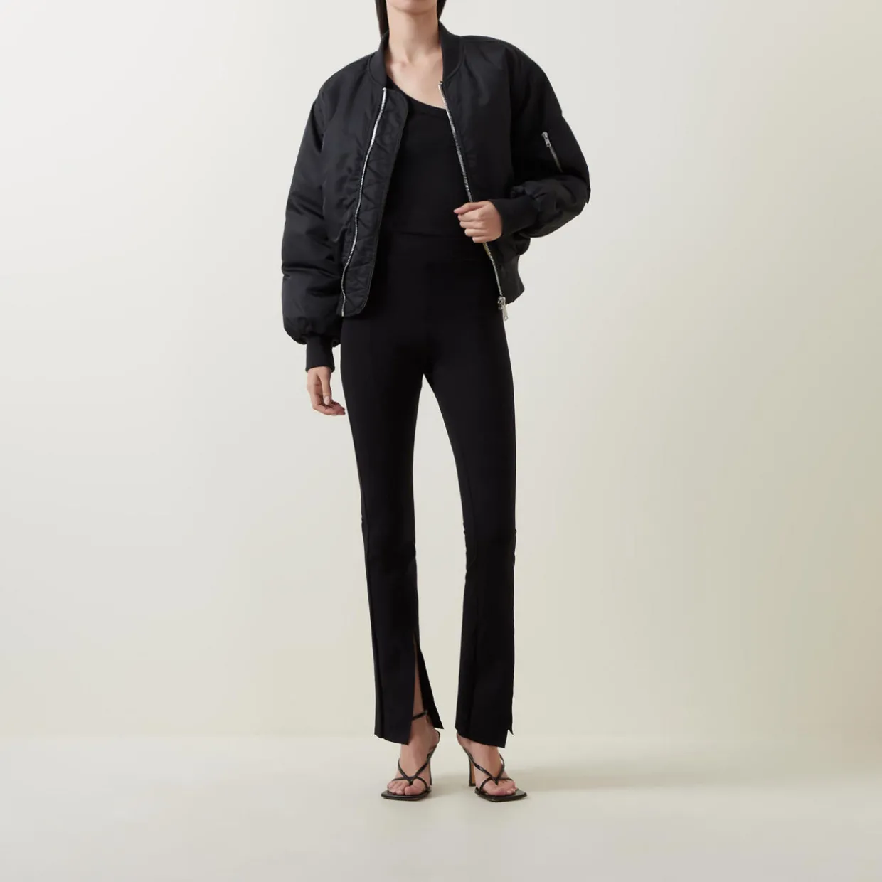 Neoprene Split Leggings