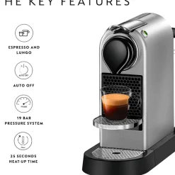 Nespresso Citiz Machine Silver