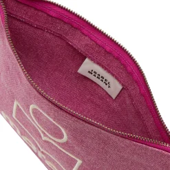 New ISABEL MARANT Netia Logo Clutch