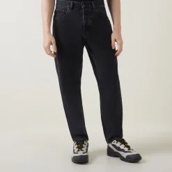 Newel Mid Rise Relaxed Tapered Fit Jeans