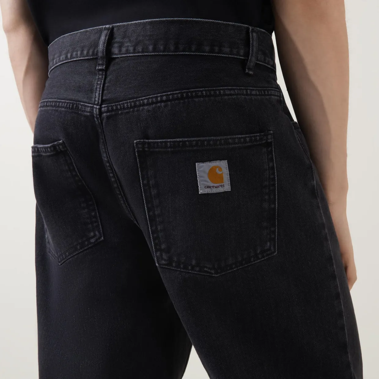 Newel Mid Rise Relaxed Tapered Fit Jeans