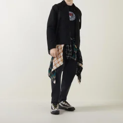 Newel Mid Rise Relaxed Tapered Fit Jeans