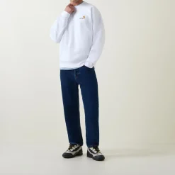 Online CARHARTT WIP Newel Mid-Rise Tapered Jeans