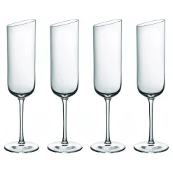 Hot VILLEROY & BOCH NewMoon Champagne Flute Four-Piece Set
