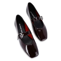 Nico Patent Mary Jane Flats