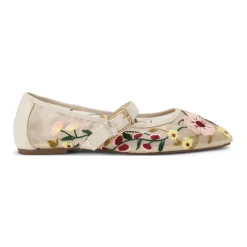Outlet KG BY KURT GEIGER Nina Mesh Floral Ballet Flats