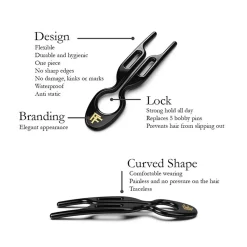 Fashion FIONA FRANCHIMON No.1 Hairpin Three-Pack