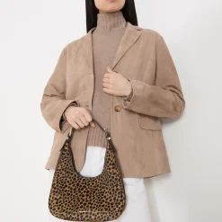 Nolita Cheetah Hobo Shoulder Bag