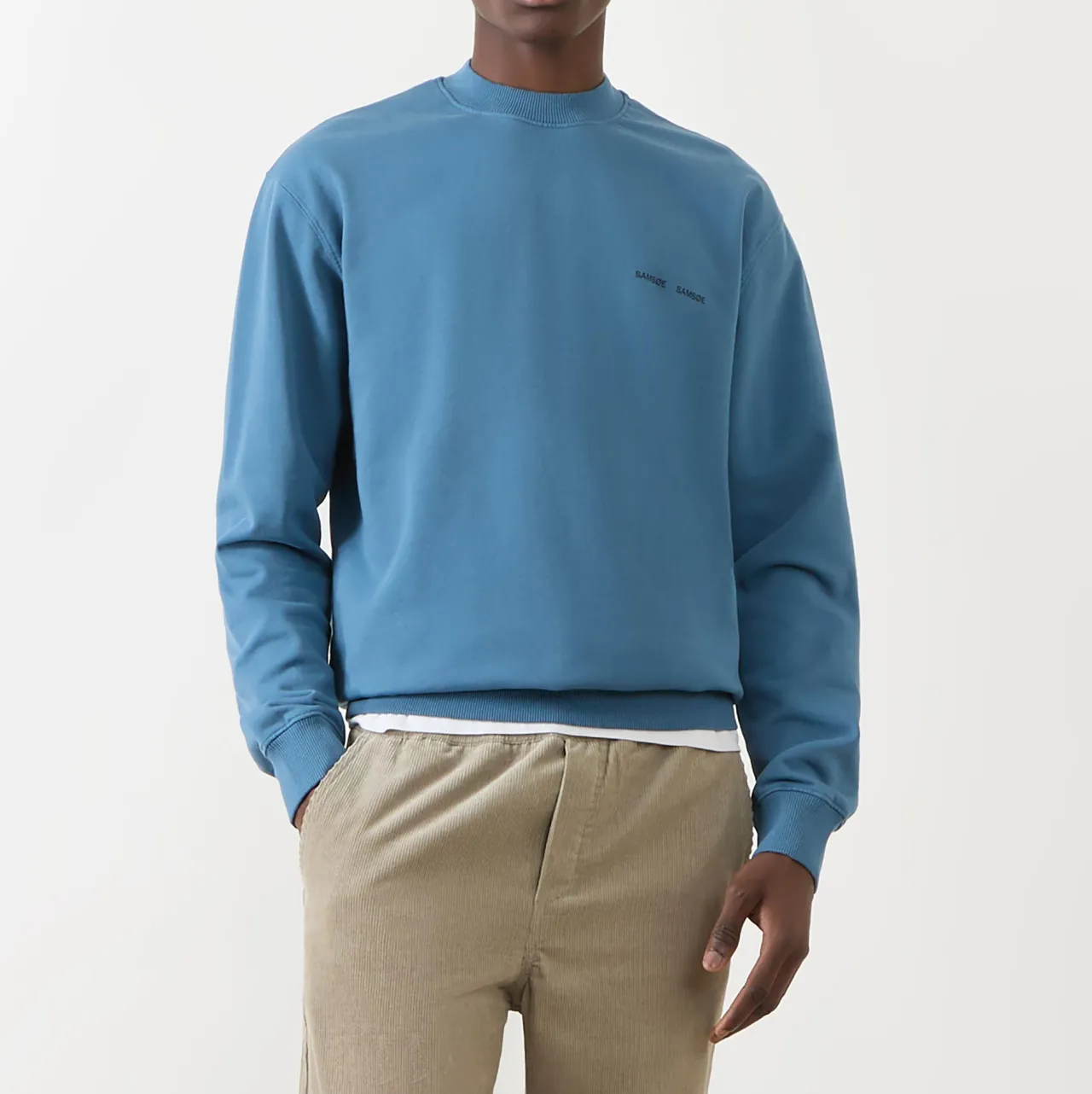 New SAMSOE SAMSOE Norsbro Logo Sweatshirt