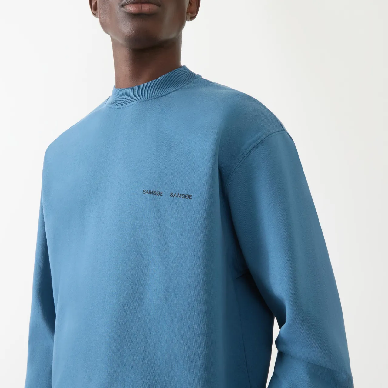 New SAMSOE SAMSOE Norsbro Logo Sweatshirt