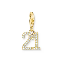 New THOMAS SABO Number 21 Charm