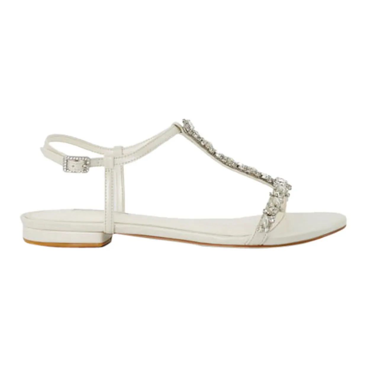 Nuptuals Embellished Flat Sandals