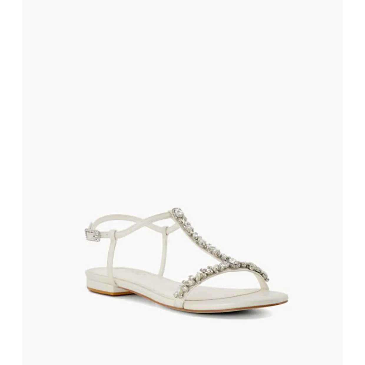 Nuptuals Embellished Flat Sandals