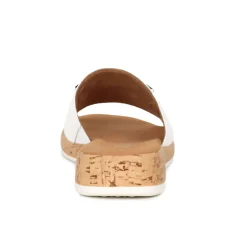 Online GABOR Oaty Leather Mule Sandals