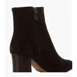 Ollave Block Heel Ankle Boots