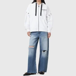 Fashion ALLSAINTS Omnium Amphia Oversized Logo Hoodie