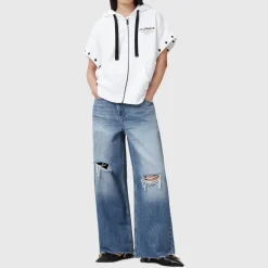 Fashion ALLSAINTS Omnium Amphia Oversized Logo Hoodie