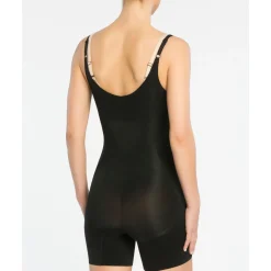 OnCore Firm Control Open-Bust Mid-Thigh Bodysuit
