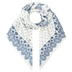 New WEEKEND MAX MARA Onesto Jacquard Silk Square Scarf