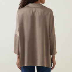 Open Collar Blouse