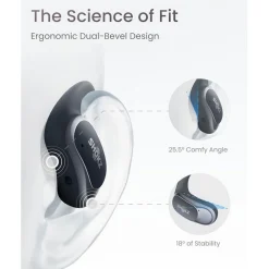 OpenFit Air Open-Ear True Wireless Earbuds Black