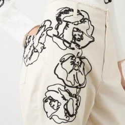Orense Floral Embroidered Jeans