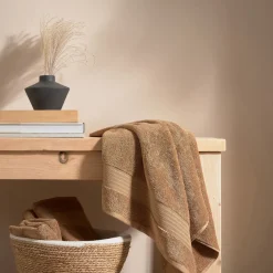Organic Towels 550 GSM Caramel