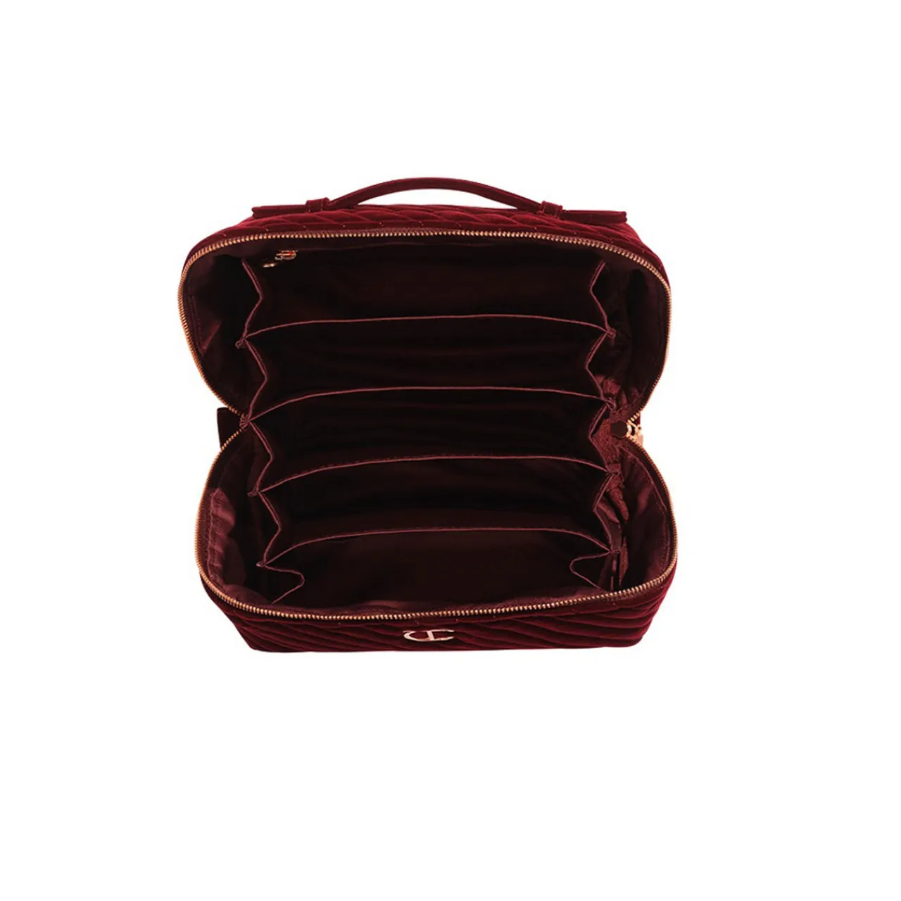 Hot CHARLOTTE TILBURY Organizer Velvet Makeup Bag - Large