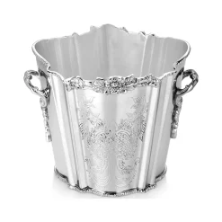 Ornate Silver Plated Ice Bucket
