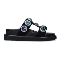 Sale KURT GEIGER LONDON Orson Crystal-Embellished Sandals