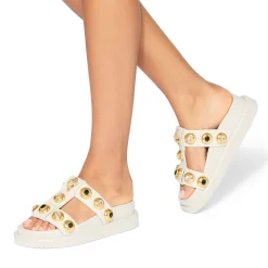 Online KURT GEIGER LONDON Orson Studded Flat Sandals