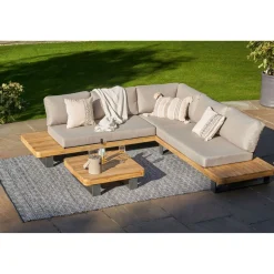 Osaka Garden Corner Set Royal Stone Grey