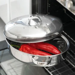 New JUDGE Oval Roaster with Rack