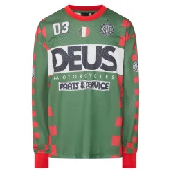 Sale DEUS EX MACHINA Overlap Moto Logo Jersey
