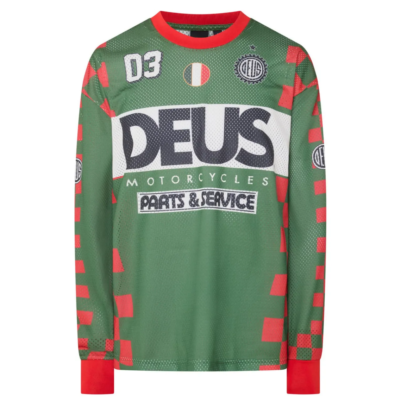 Sale DEUS EX MACHINA Overlap Moto Logo Jersey