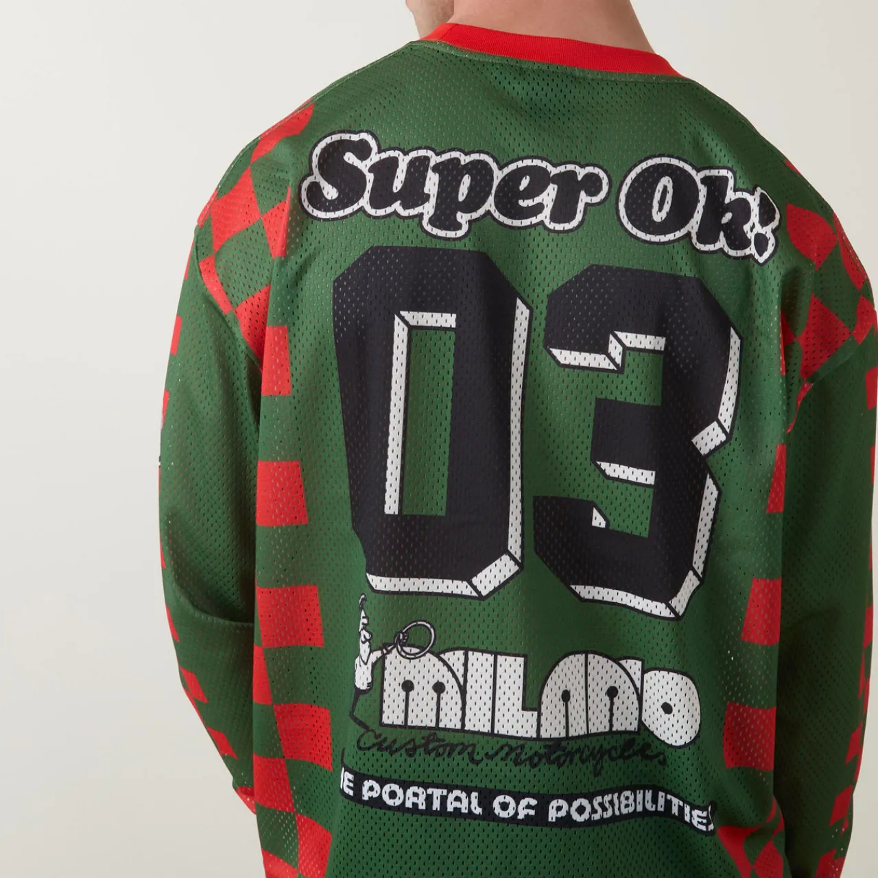 Sale DEUS EX MACHINA Overlap Moto Logo Jersey