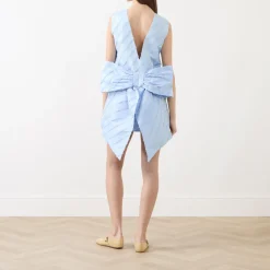 Outlet STELLA NOVA Oversized Bow Mini Shift Dress