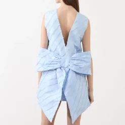 Outlet STELLA NOVA Oversized Bow Mini Shift Dress