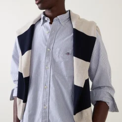 Sale GANT Oxford Banker Stripe Shirt