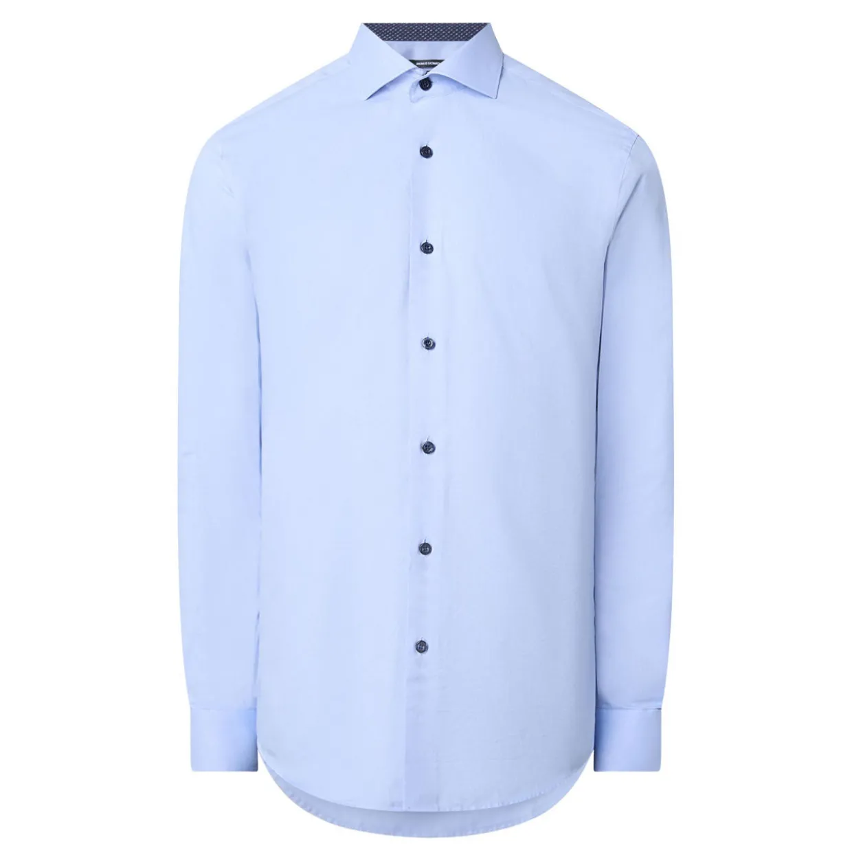 Oxford Trim Single-Cuff Formal Shirt